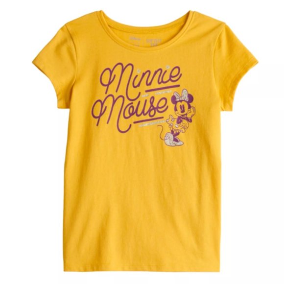Disney's Minnie Mouse Girls Size 6 Graphic Tee by Jumping Beans - Picture 1 of 6